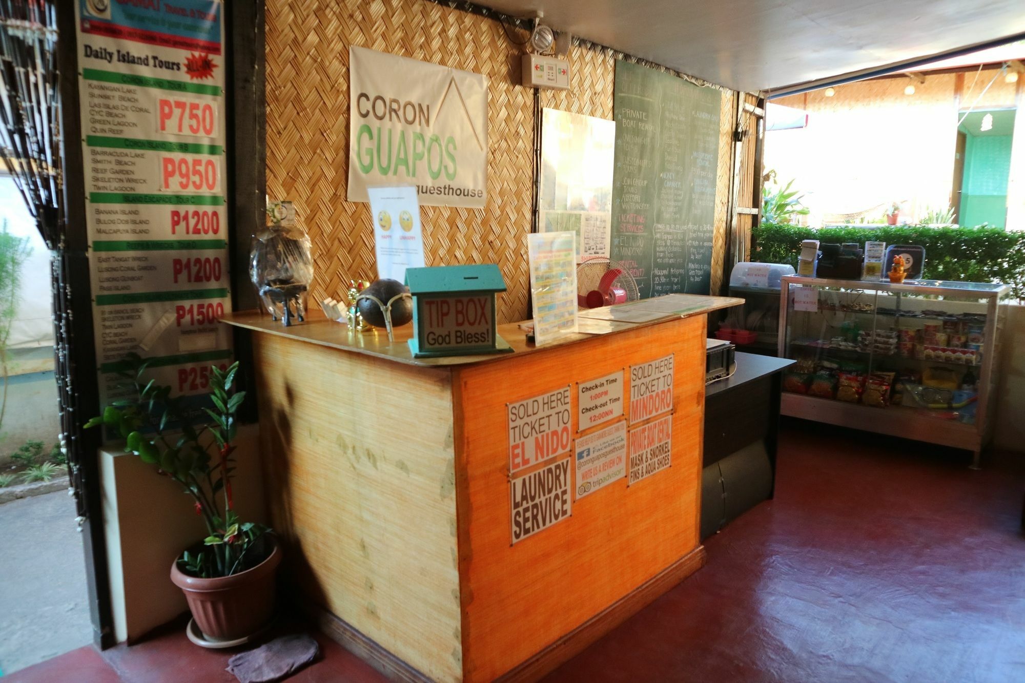 Coron Guapos Guesthouse Екстериор снимка